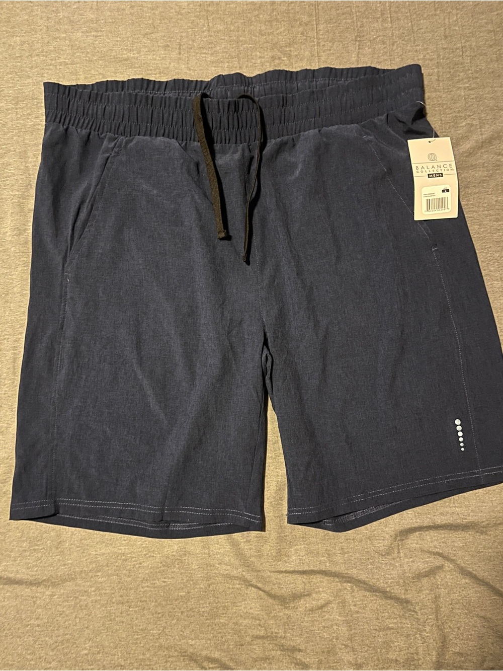 Balance Collection Men’s Navy Athletic Drawstring Shorts